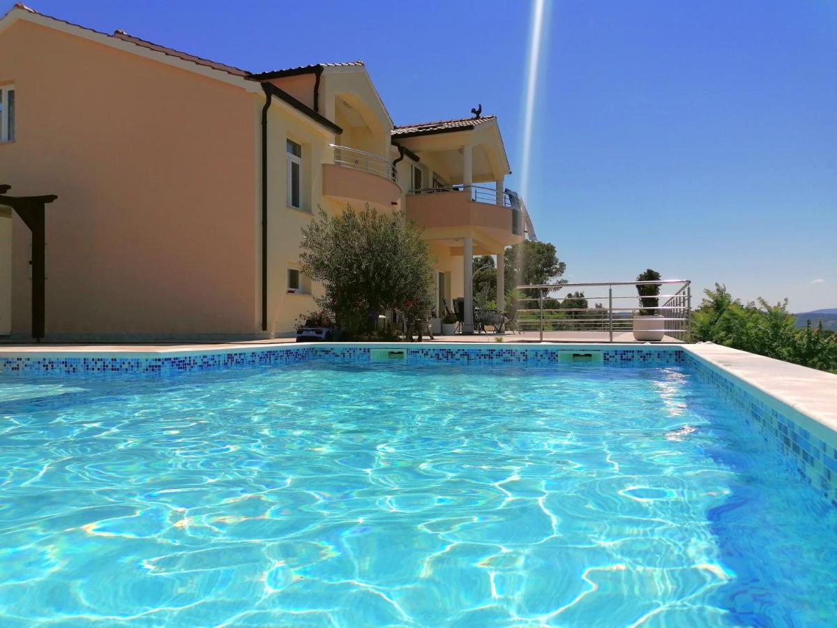 Villa Scolopax Rusticola Skradin With Heated Pool Exterior foto