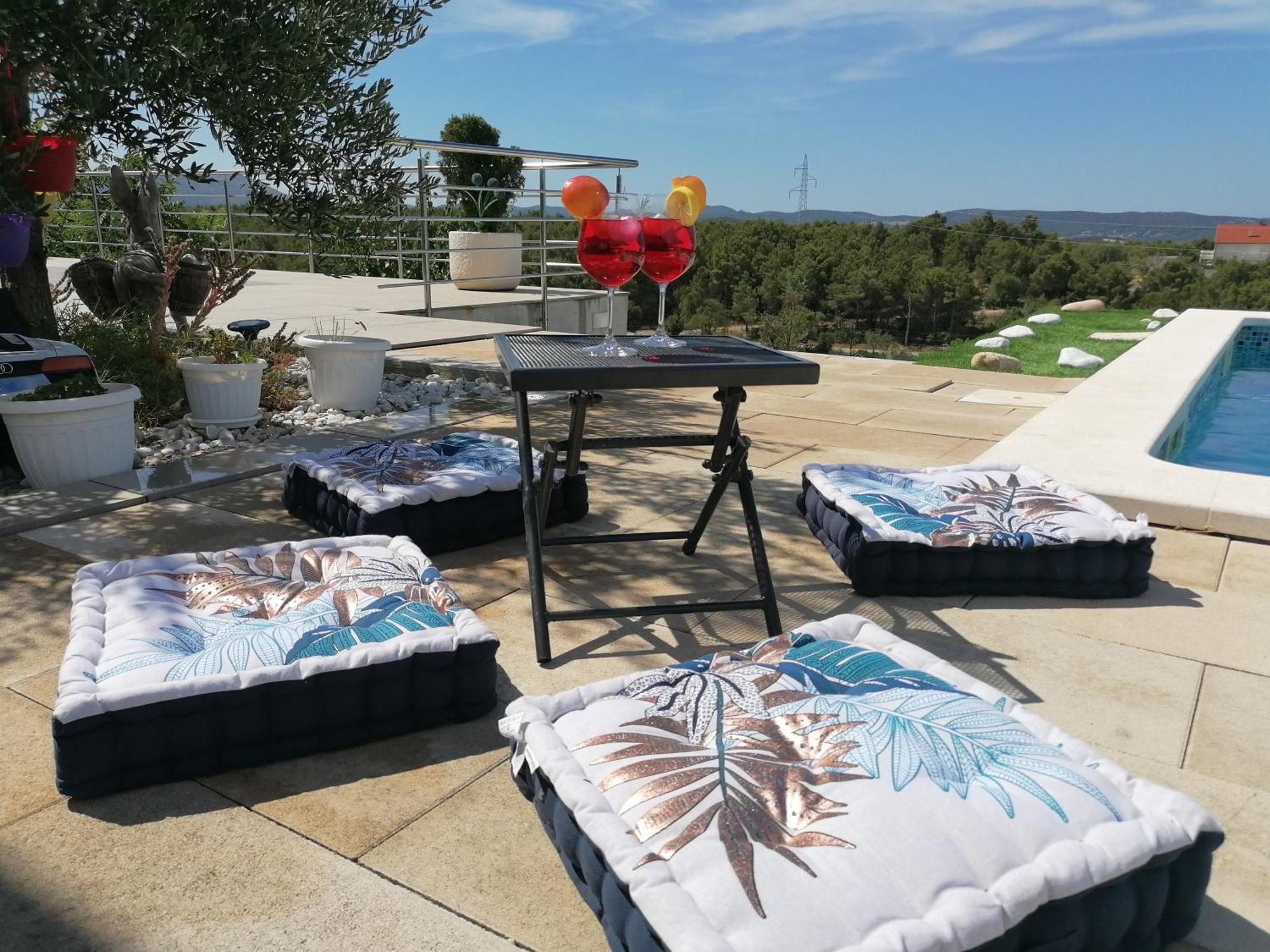 Villa Scolopax Rusticola Skradin With Heated Pool Exterior foto